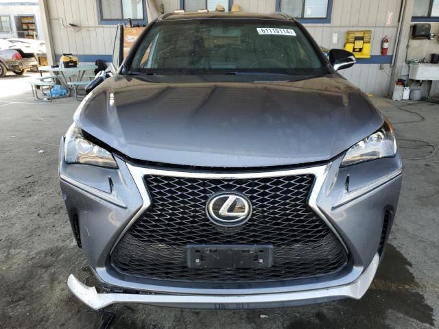 JTJYARBZ6G2044936 - 2016 LEXUS NX 200T BASE GRAY photo 5