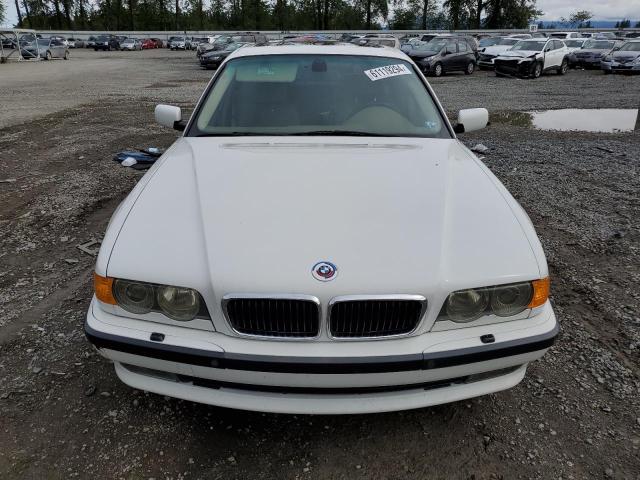 WBAGH83481DP18701 - 2001 BMW 740 IL WHITE photo 5