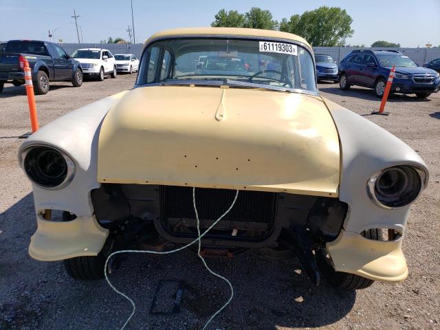 B55K062081 - 1955 CHEVROLET 210 YELLOW photo 5