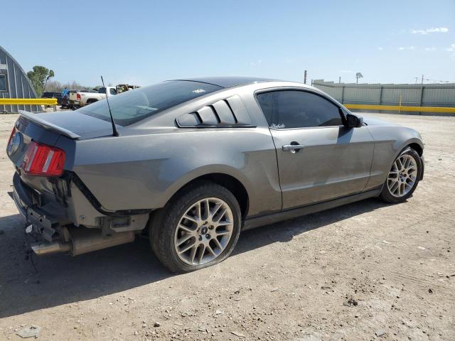 1ZVBP8AM9C5267906 - 2012 FORD MUSTANG SILVER photo 3