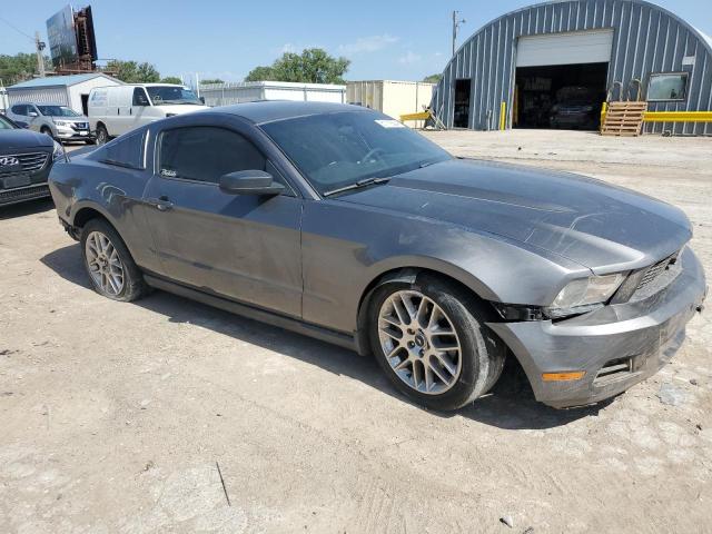 1ZVBP8AM9C5267906 - 2012 FORD MUSTANG SILVER photo 4