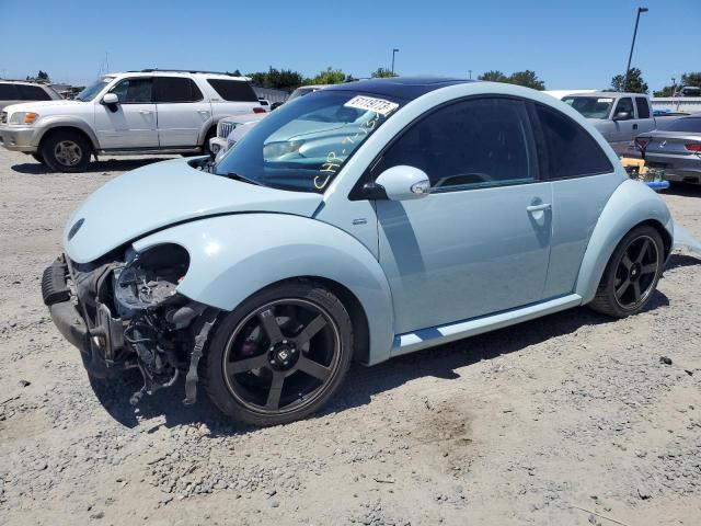 3VWRW3AG6AM029145 - 2010 VOLKSWAGEN NEW BEETLE BLUE photo 1