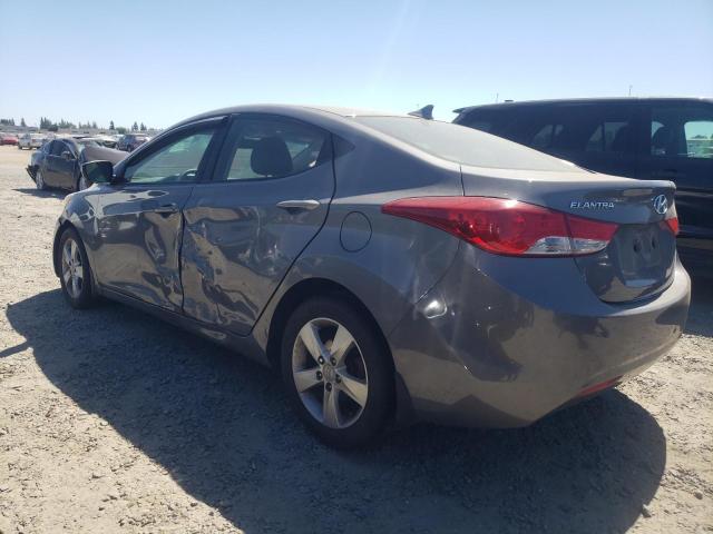 5NPDH4AE1CH141551 - 2012 HYUNDAI ELANTRA GLS GRAY photo 2