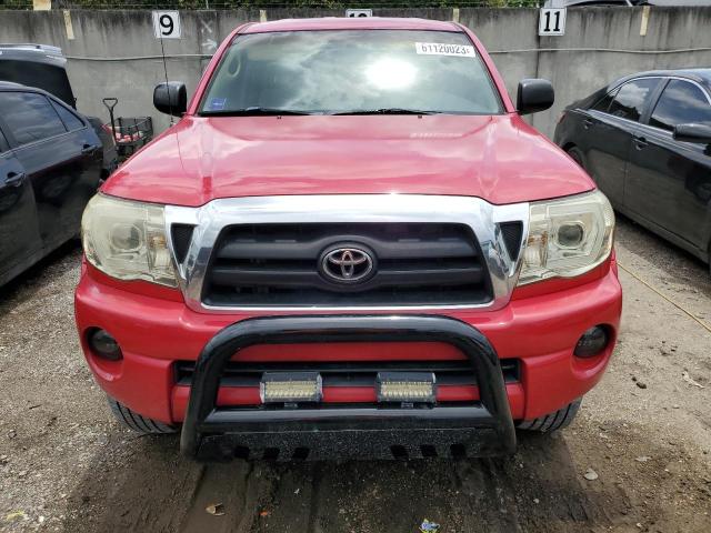 3TMJU62N27M047963 - 2007 TOYOTA TACOMA DOUBLE CAB PRERUNNER RED photo 5
