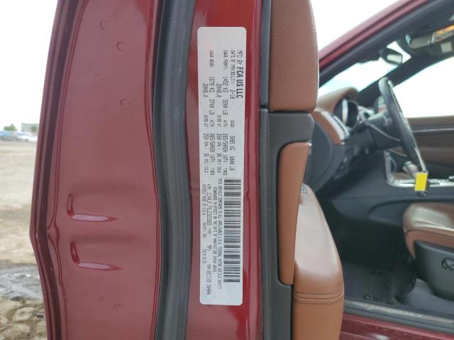 1C4RJFJT6JC323369 - 2018 JEEP GRAND CHER SUMMIT Tünd qırmızı foto 13