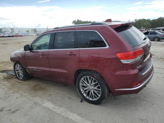 1C4RJFJT6JC323369 - 2018 JEEP GRAND CHER SUMMIT Tünd qırmızı foto 2