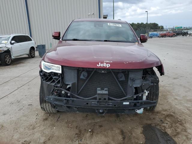 1C4RJFJT6JC323369 - 2018 JEEP GRAND CHER SUMMIT MAROON photo 5