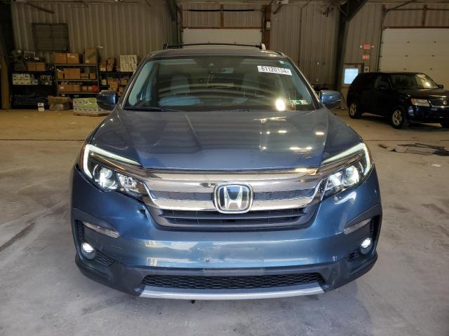 5FNYF6H50LB013647 - 2020 HONDA PILOT EXL BLUE photo 5