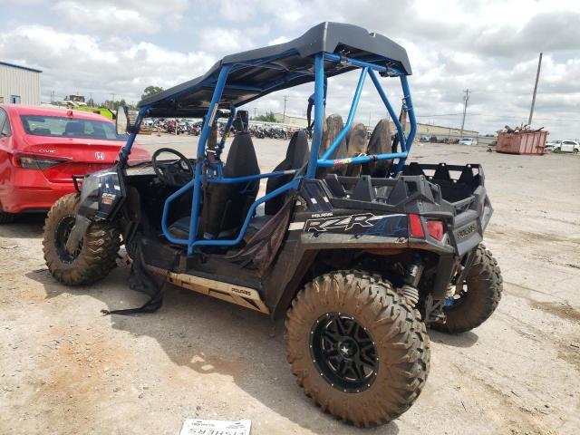 4XAXE7EA0EB934057 - 2014 POLARIS RZR 4 800 EPS BLUE photo 3