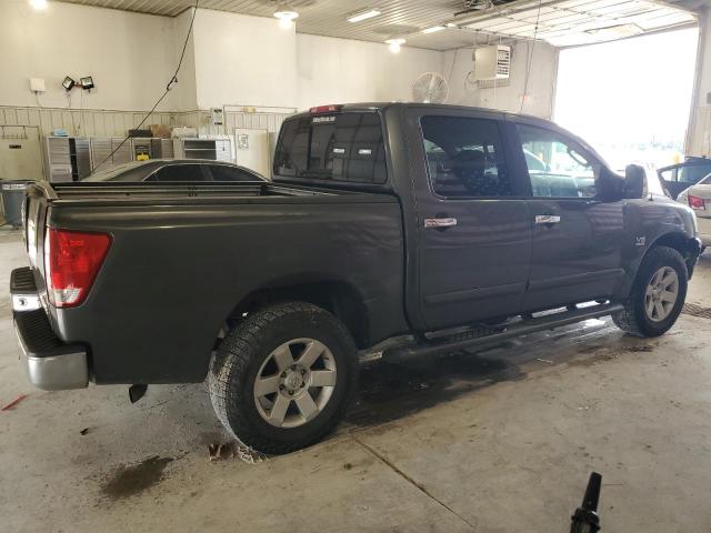 1N6AA07BX4N556430 - 2004 NISSAN TITAN XE CHARCOAL photo 3