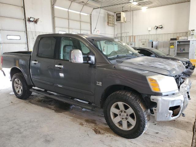 1N6AA07BX4N556430 - 2004 NISSAN TITAN XE CHARCOAL photo 4