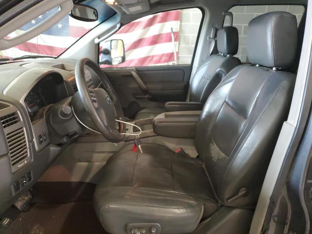 1N6AA07BX4N556430 - 2004 NISSAN TITAN XE CHARCOAL photo 7