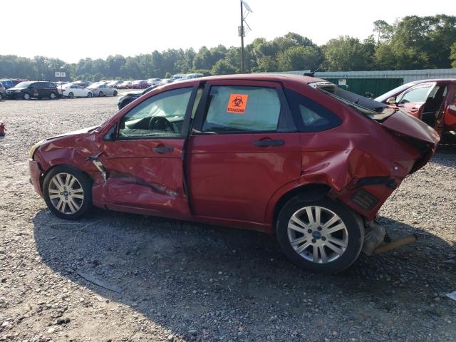 1FAHP35N99W133439 - 2009 FORD FOCUS SE RED photo 2