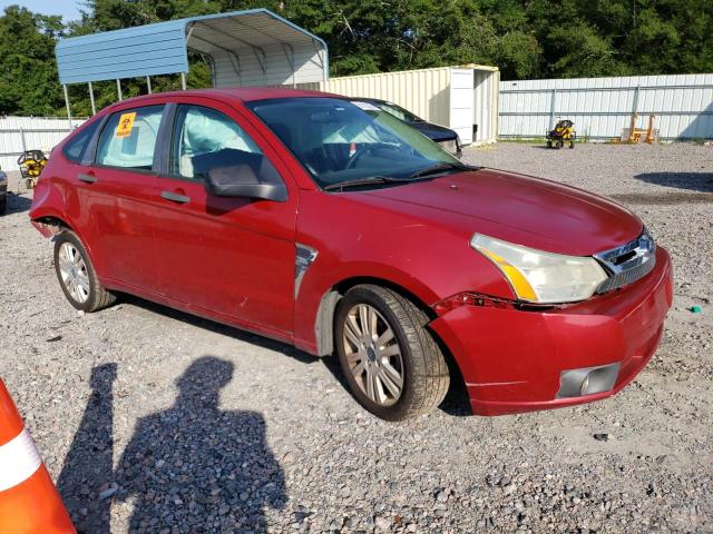 1FAHP35N99W133439 - 2009 FORD FOCUS SE RED photo 4