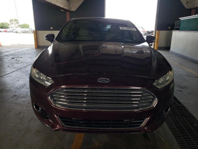 3FA6P0LU7DR129207 - 2013 FORD FUSION SE HYBRID PURPLE photo 5