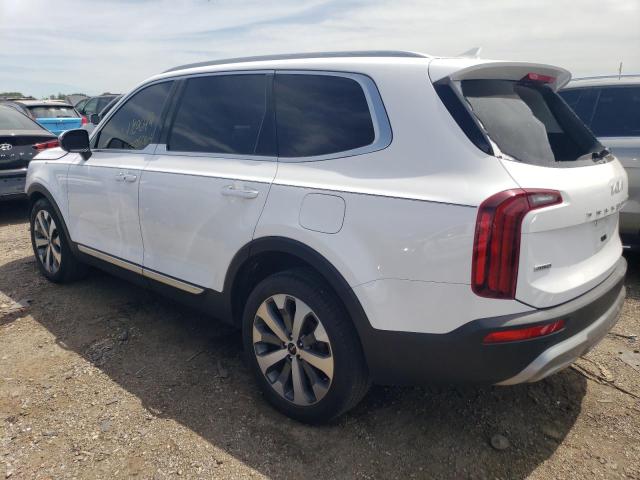 5XYP6DHC2NG225458 - 2022 KIA TELLURIDE S WHITE photo 2