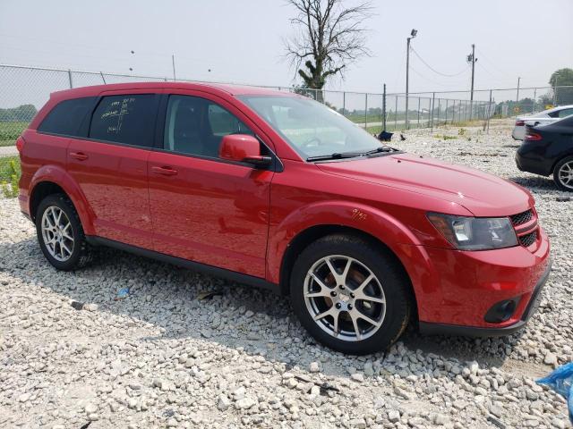 3C4PDDEG1HT505463 - 2017 DODGE JOURNEY GT RED photo 4