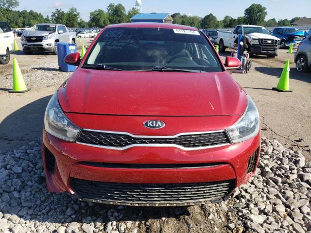 3KPA24AB7KE208246 - 2019 KIA RIO S RED photo 5