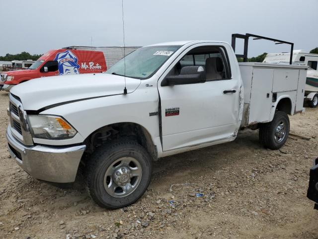 3C6LD5BT3CG318160 - 2012 DODGE RAM 2500 SLT WHITE photo 1