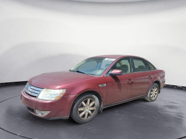 1FAHP24W78G155243 - 2008 FORD TAURUS SEL BURGUNDY photo 1