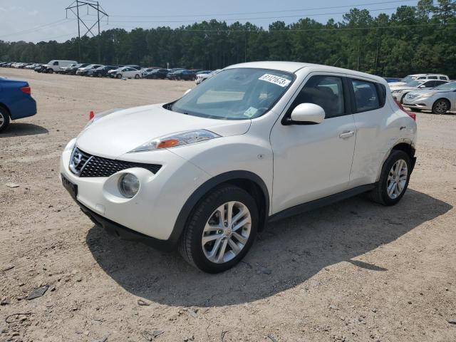 JN8AF5MR2ET451143 - 2014 NISSAN JUKE S WHITE photo 1