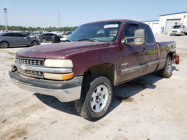 2GCEK19T6Y1209715 - 2000 CHEVROLET 1500 K1500 MAROON photo 1