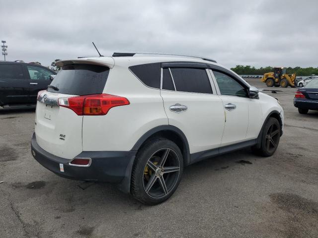 JTMRFREV2D5024405 - 2013 TOYOTA RAV4 XLE Ақ фото 3