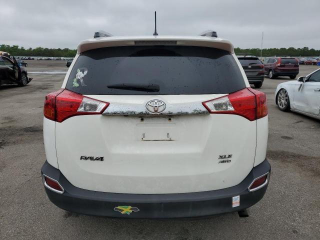 JTMRFREV2D5024405 - 2013 TOYOTA RAV4 XLE Ақ фото 6