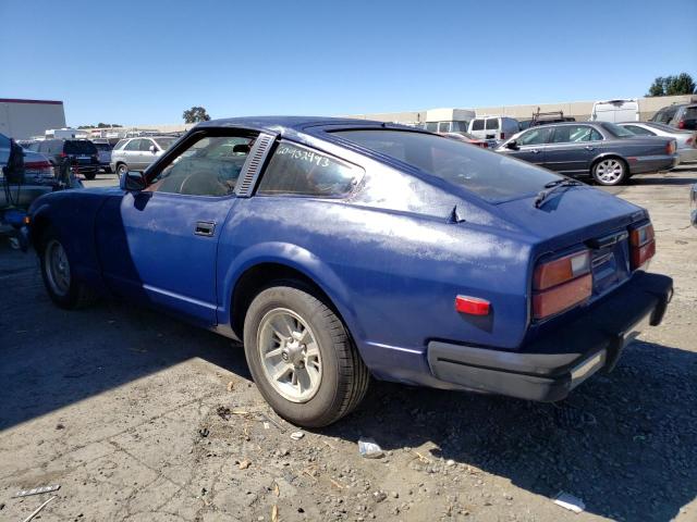 JN1HZ04S4BX415548 - 1981 DATSUN 280ZX BLUE photo 2