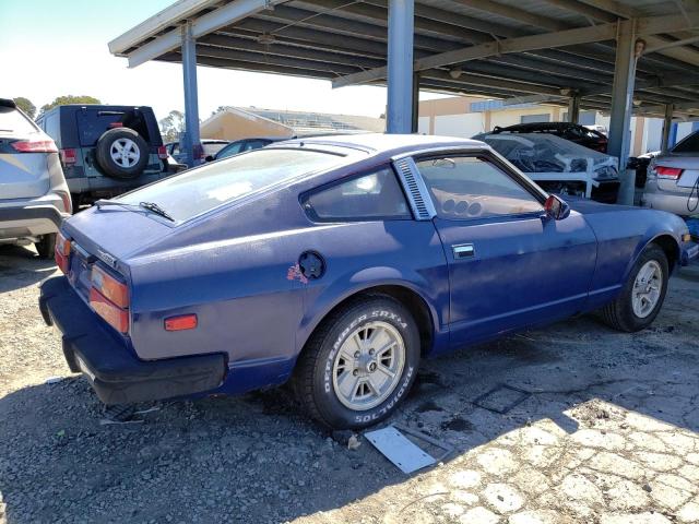 JN1HZ04S4BX415548 - 1981 DATSUN 280ZX BLUE photo 3