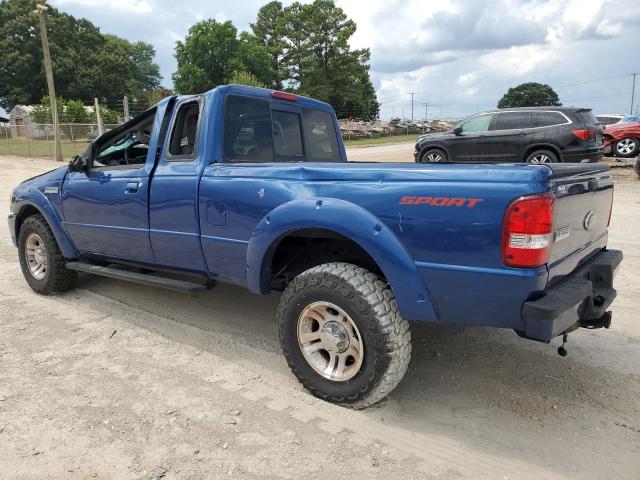 1FTKR1EE6BPA21440 - 2011 FORD RANGER SUPER CAB BLUE photo 2