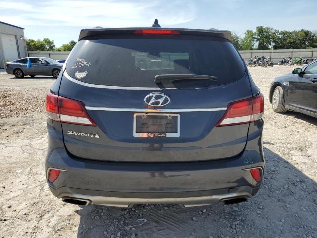 KM8SM4HF6HU256284 - 2017 HYUNDAI SANTA FE SE GRAY photo 6