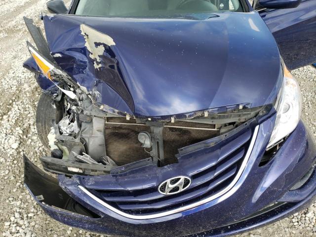 5NPEB4AC6CH341538 - 2012 HYUNDAI SONATA GLS BLUE photo 11