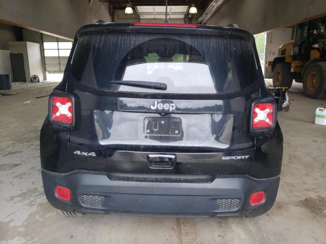 ZACNJBAB5KPK81818 - 2019 JEEP RENEGADE SPORT BLACK photo 6