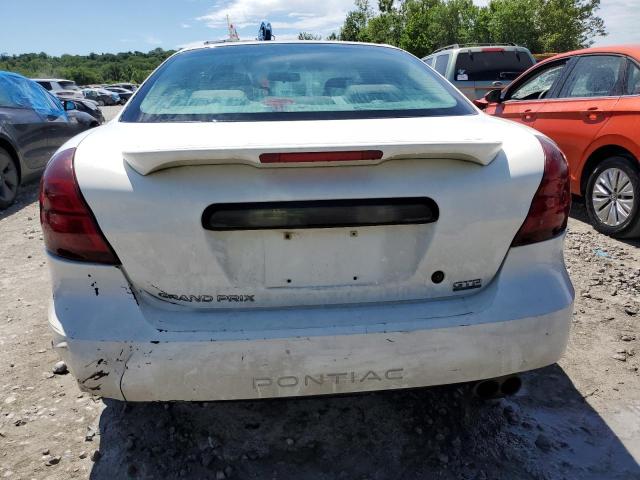 2G2WR524341188685 - 2004 PONTIAC GRAND PRIX GTP WHITE photo 6