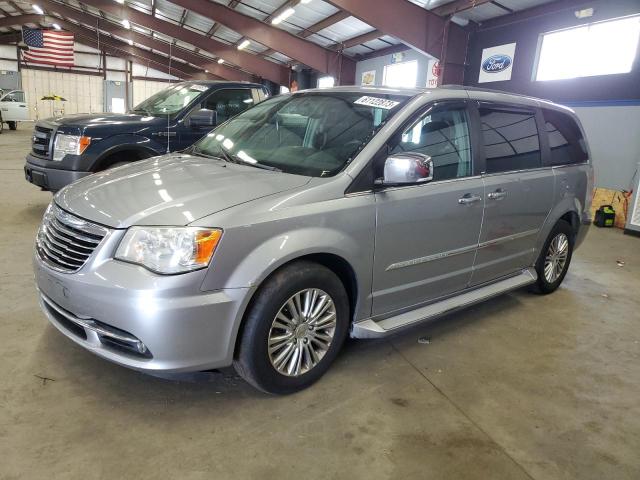 2C4RC1CG1DR624057 - 2013 CHRYSLER TOWN & COU TOURING L SILVER photo 1