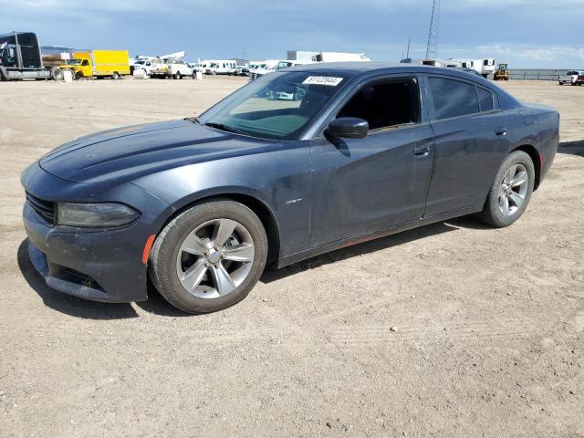 2C3CDXCT9GH178368 - 2016 DODGE CHARGER R/T CHARCOAL photo 1