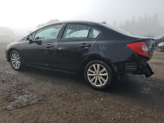 2HGFB2F95CH122019 - 2012 HONDA CIVIC EXL 黑色 照片 2