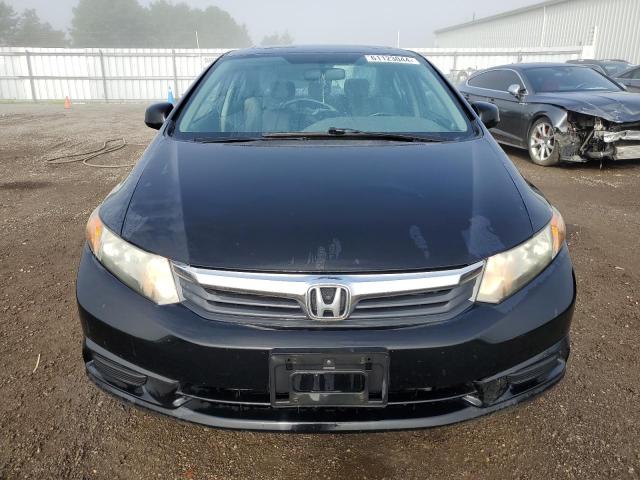 2HGFB2F95CH122019 - 2012 HONDA CIVIC EXL 黑色 照片 5