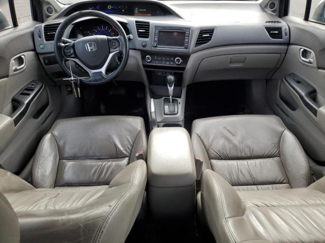 2HGFB2F95CH122019 - 2012 HONDA CIVIC EXL 黑色 照片 8