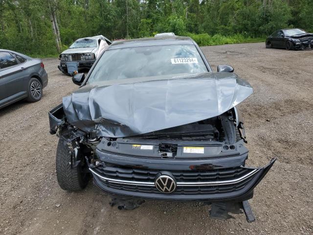 3VWFM7BU6NM028345 - 2022 VOLKSWAGEN JETTA COMFORTLINE GRAY photo 5