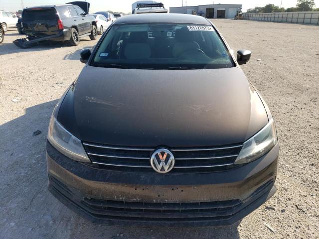 3VW2K7AJ9FM277459 - 2015 VOLKSWAGEN JETTA BASE BROWN photo 5