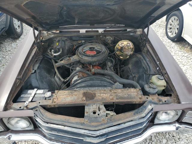 136371K114838 - 1971 CHEVROLET CHEVELLE M BROWN photo 11