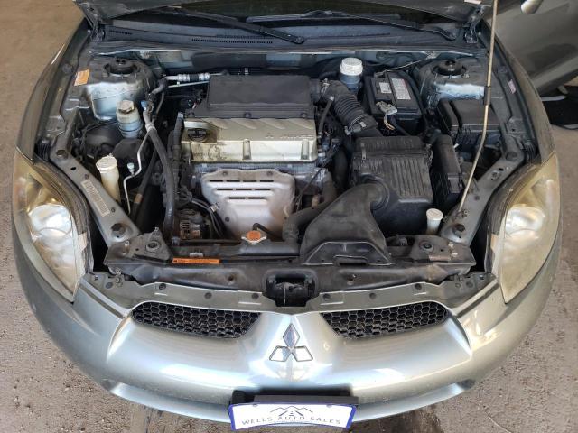 4A3AK24FX7E026236 - 2007 MITSUBISHI ECLIPSE GS SILVER photo 11