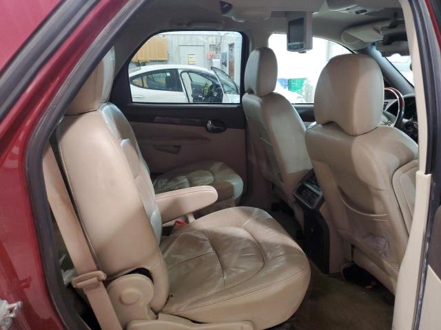 3G5DA03L26S566514 - 2006 BUICK RENDEZVOUS CX BURGUNDY photo 10