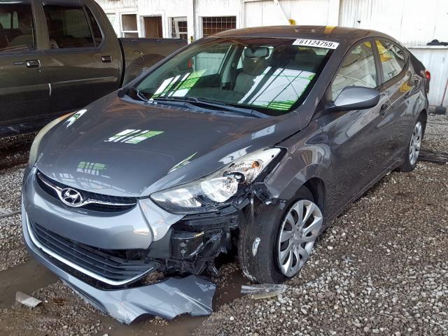 5NPDH4AE8CH095779 - 2012 HYUNDAI ELANTRA GLS  photo 2