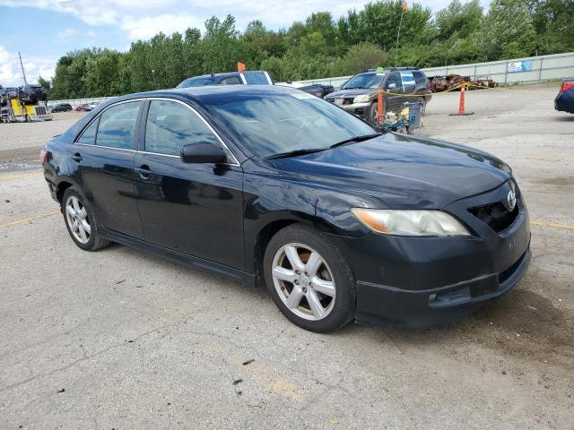 4T1BE46K58U208918 - 2008 TOYOTA CAMRY CE BLACK photo 4