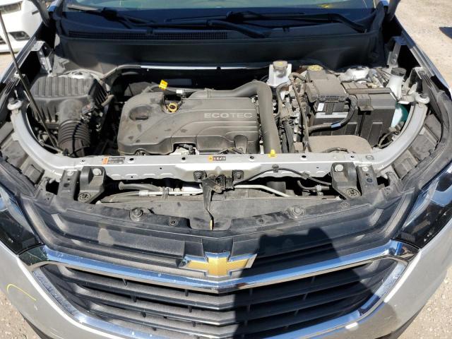 2GNAXKEV7M6108555 - 2021 CHEVROLET EQUINOX LT SILVER photo 11