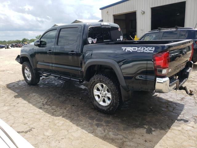 3TMCZ5AN1KM272521 - 2019 TOYOTA TACOMA DOUBLE CAB BLACK photo 2