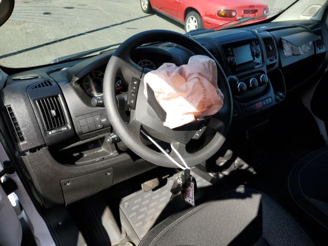 3C6TRVDGXLE109575 - 2020 RAM PROMASTER 2500 HIGH WHITE photo 8